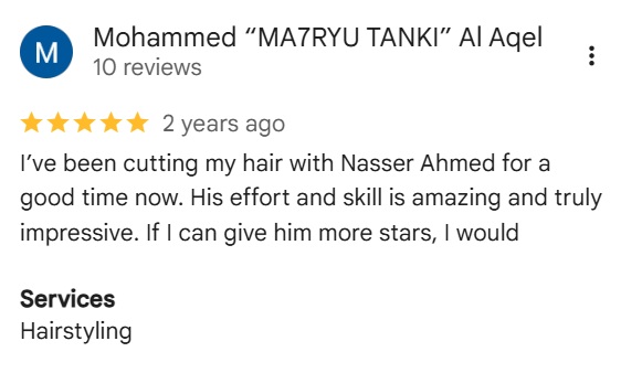 Cut and Trim Gents Salon customer review