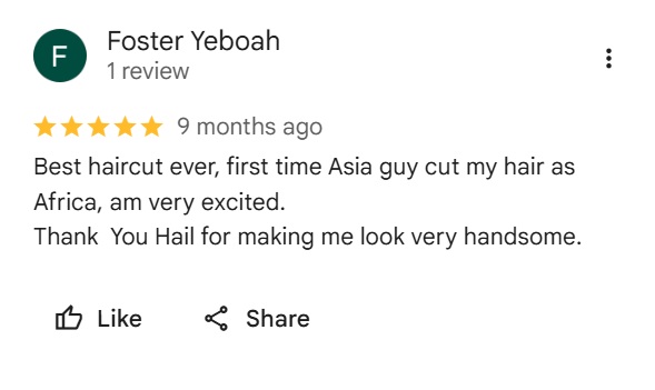 Baba Express Gents Salon DSO customer review